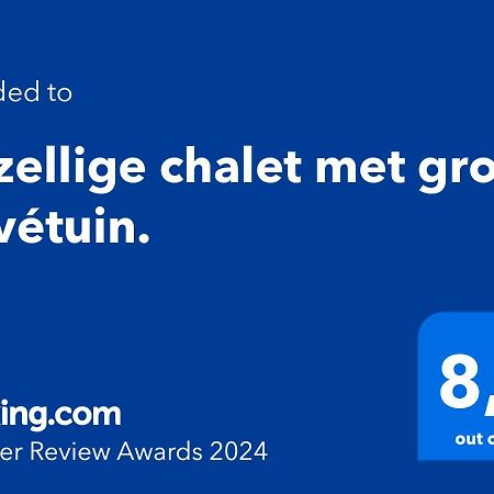 Gezellige Chalet Met Grote Privetuin. Dronrijp Exteriör bild